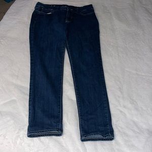 A.n.a mid rise skinny size 12, blue jeans